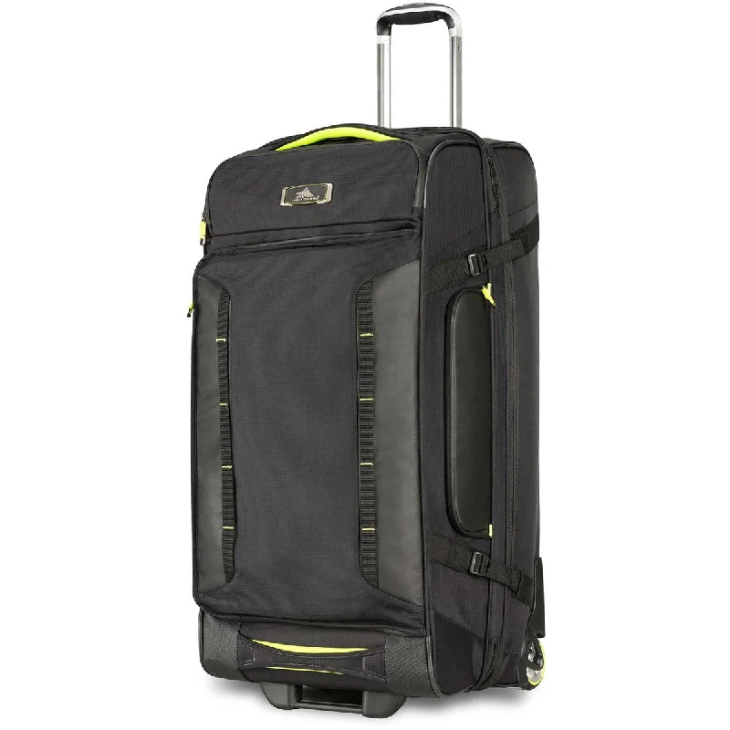 Duffel Bag with secure closure-High Sierra AT8 32" Wheeled Duffel Upright (LARGE)