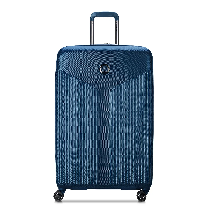 suitcase with travel gear-Delsey Comete 3.0 Hardcase Luggage (LARGE)