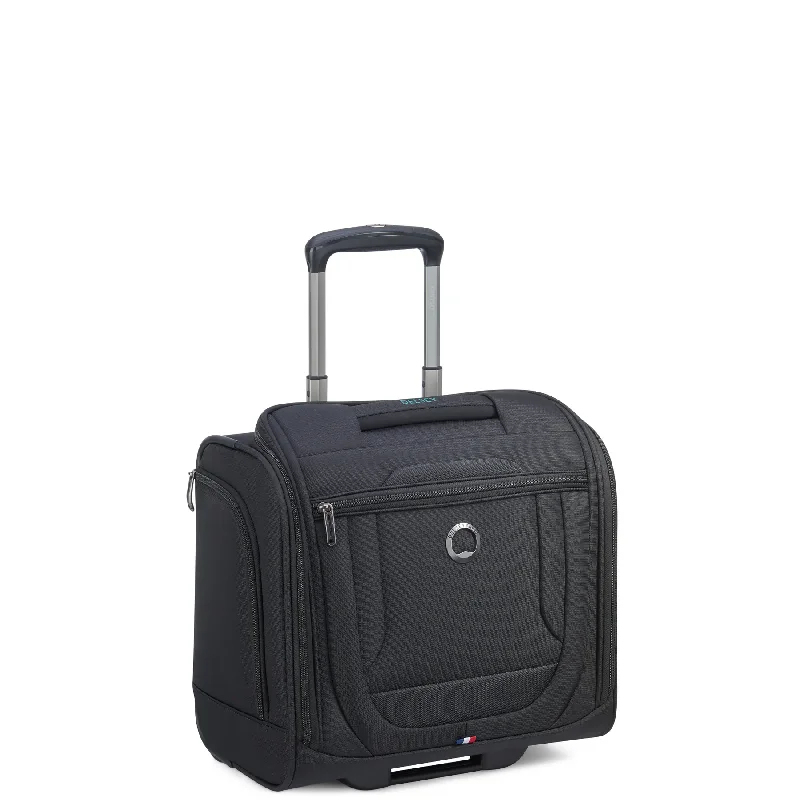 suitcase for rugged travel-Delsey Helium DLX Wheeled Underseat