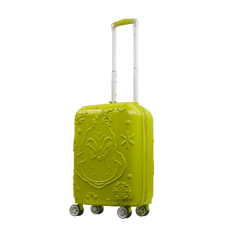 suitcase lightweight design-Dr. Seuss Grinch Ful 22" Carry-on Spinner Luggage