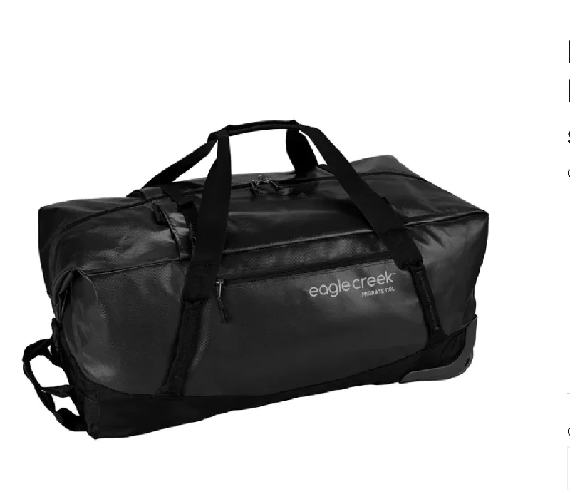 Duffel Bag with abstract design-Eagle Creek Migrate Rolling Duffel 110L EC0A5EKK010