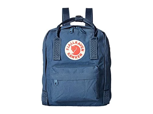 Backpacks for long hikes-Fjallraven K?nken Mini Royal Blue/Pinstripe Pattern One Size