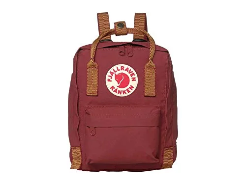 Backpacks with sleek patterns-Fjallraven - Kanken Mini - Ox Red/GoOSe Eye - OS