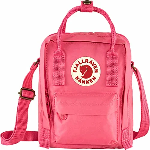 Backpacks with rugged hikes-Fjallraven - Kanken Sling - Flamingo Pink - OS