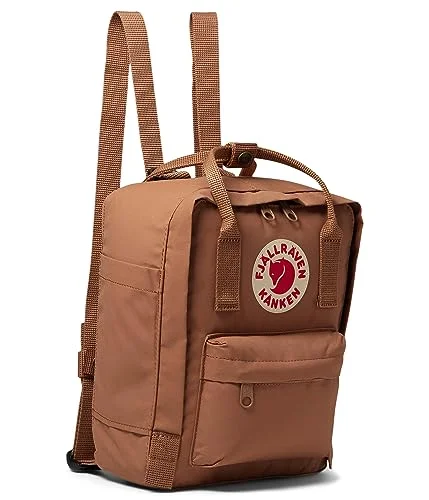 Backpacks for outdoor camping-Fjallraven - Unisex Kanken Mini - Khaki Dust - OS