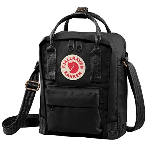 Backpacks with padded compartments-Fjallraven - Kanken Sling Bag - Black