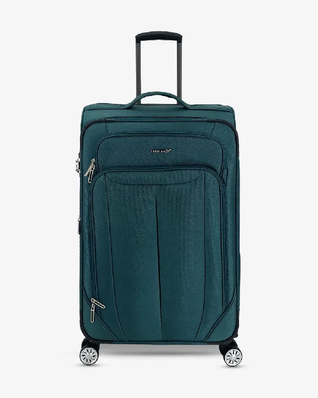 suitcase with soft straps-Gabbiano Toscana Softside Spinner (3050) (MEDIUM)