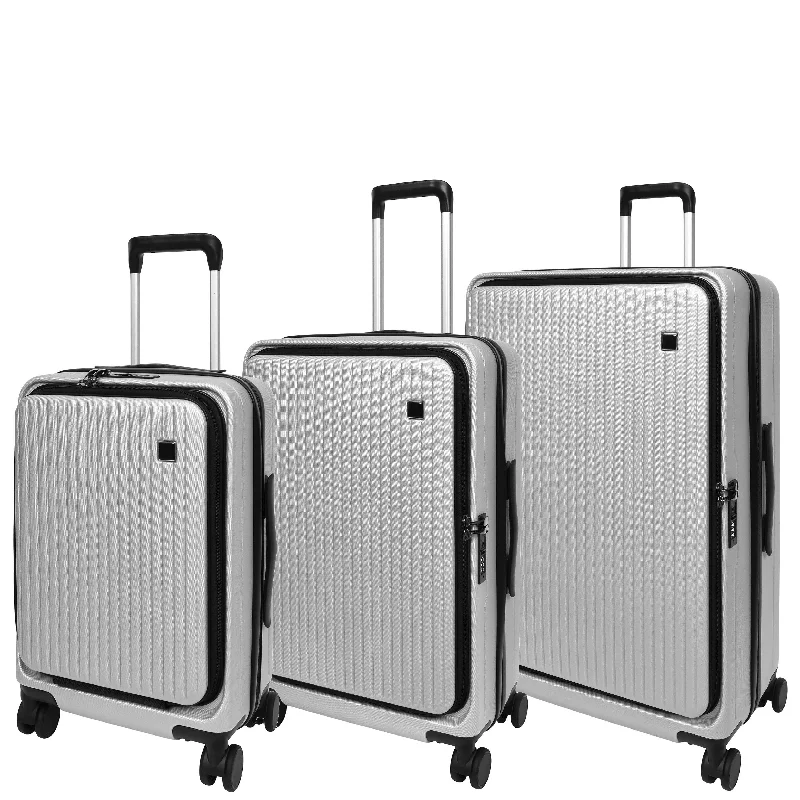 suitcase for cool trips-Four Wheel Suitcase Hard Shell Luggage Roamer