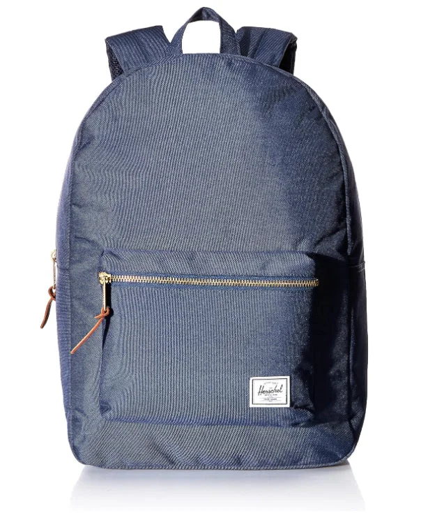 Backpacks for long adventures-Herschel Settlement Backpack, Blue Navy, Classic 23.0L