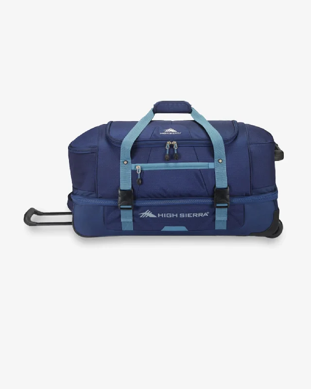 Duffel Bag with drainage holes-High Sierra Fairlead  Drop Bottom Duffel (LARGE)