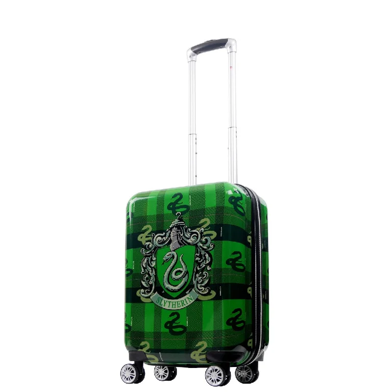 suitcase with sturdy design-Harry Potter Slytherin 22" Carry-on Spinner Suitcase Luggage