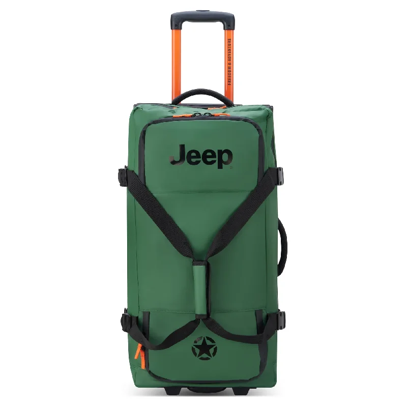 Duffel Bag for car camping-Jeep Large Rolling Duffel Bag