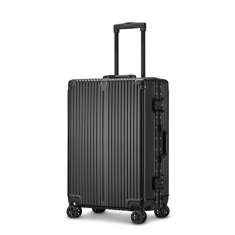 suitcase for heavy loads-Karry On Classic Aluminium Frame Luggage