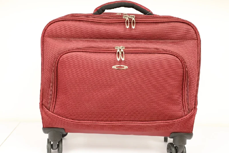 suitcase with strong design-Kemyer 17" Spinner Underseat (755)