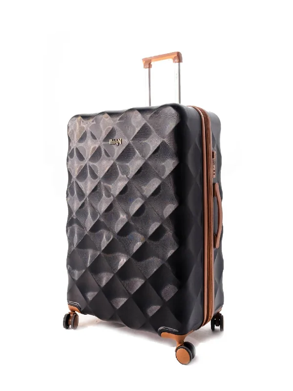 suitcase for weekend trips-Luan Paris Hardcase Spinner (MEDIUM)