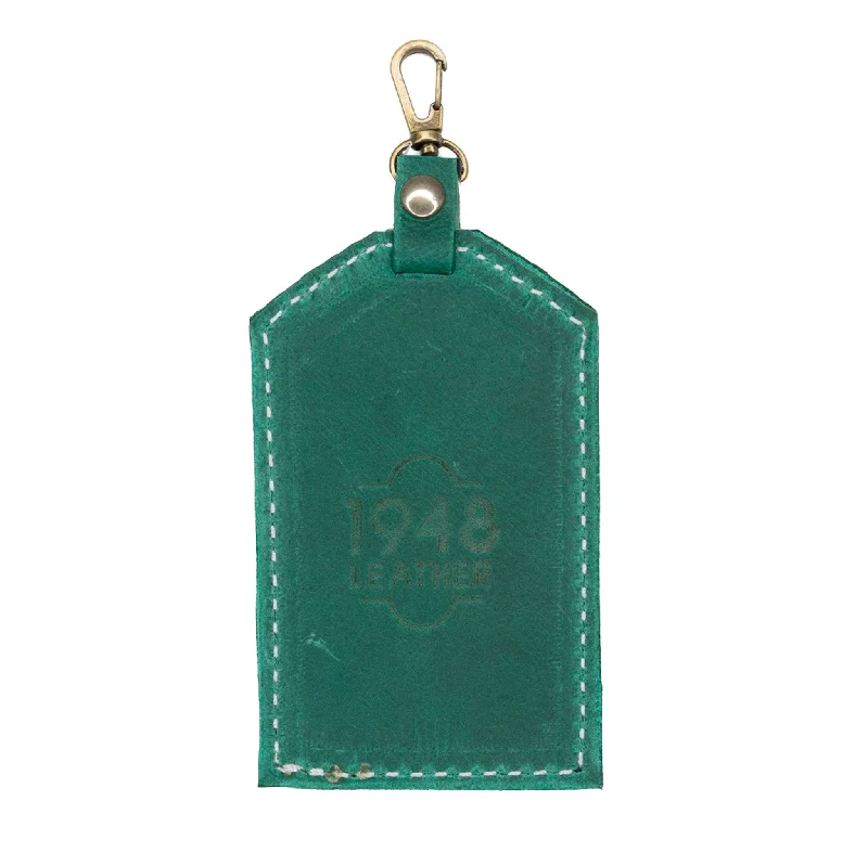 suitcase for light loads-Luggage Tag: Teal