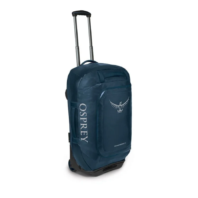 Duffel Bag with side compartment-Osprey Transporter 60 Wheeled Duffel - Gear Hauler