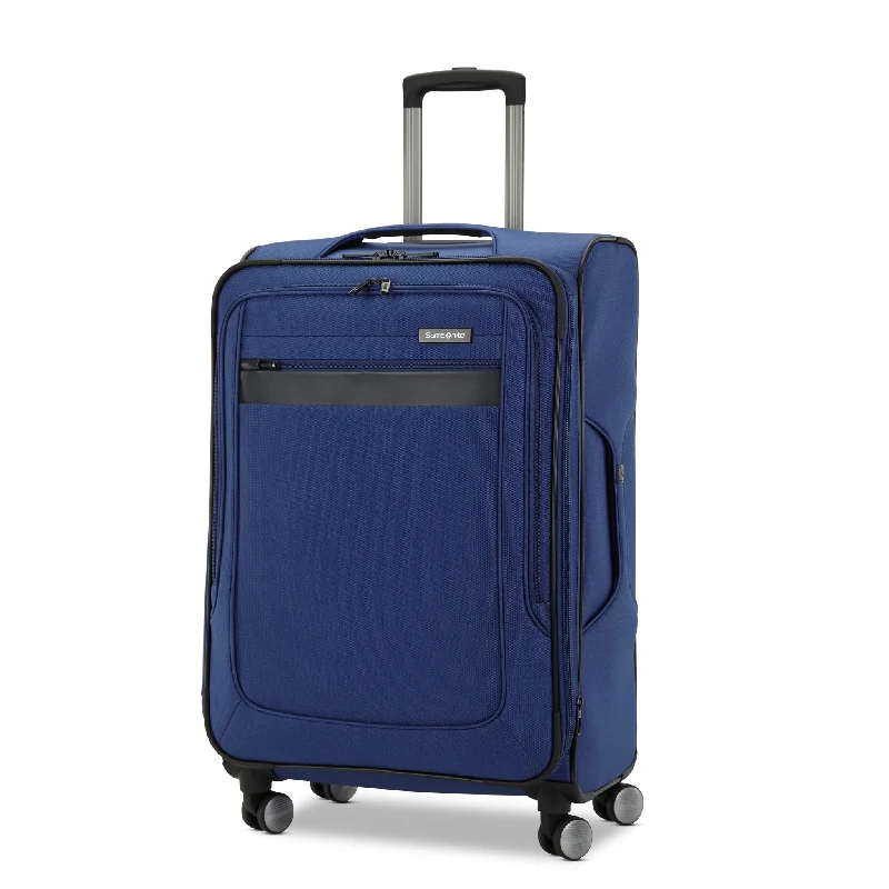 suitcase with travel straps-Samsonite Ascella 3.0 Medium Expandable Spinner 25"