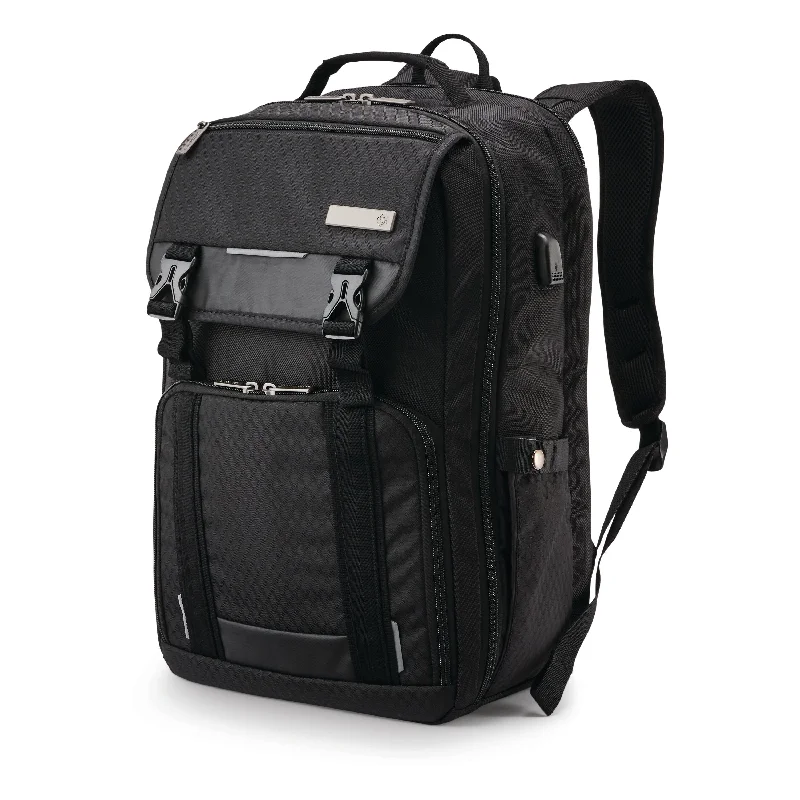 Backpacks with durable handles-Samsonite Carrier Tucker Laptop Backpack