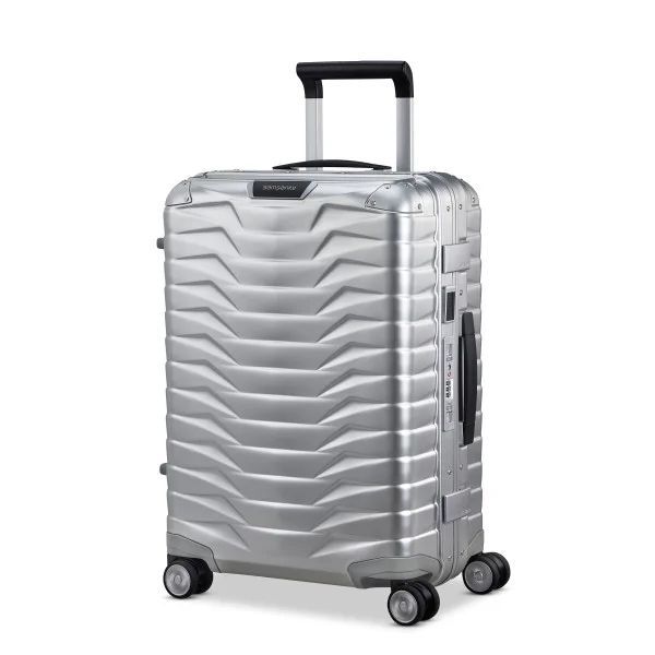 suitcase for short vacations-Samsonite Proxis Aluminum Carry-On