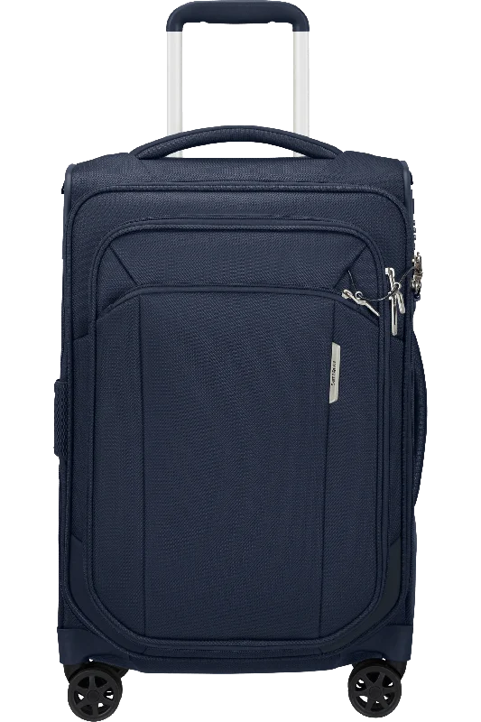 suitcase for rugged travel-Samsonite Respark Ekspanderbar Kabinekuffert med 4 hjul 55cm