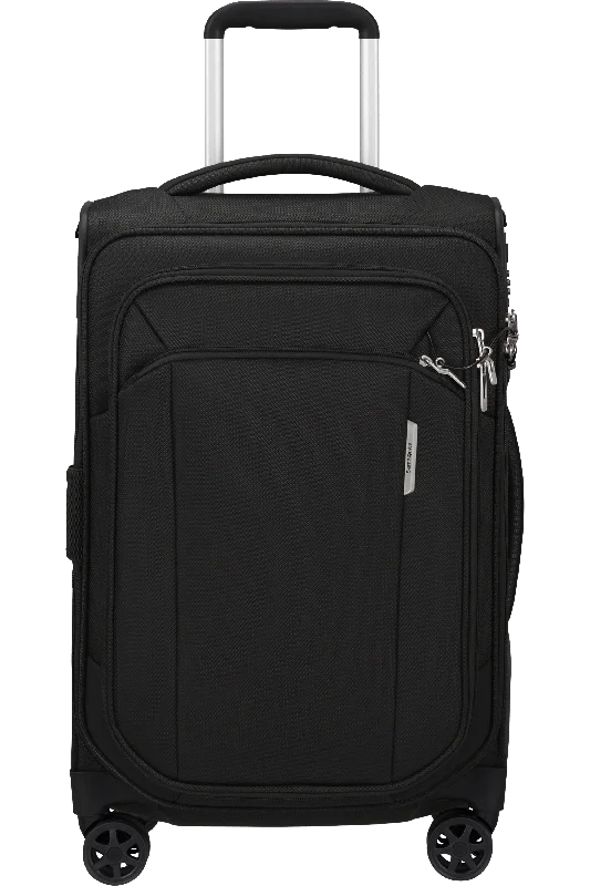 suitcase with compact build-Samsonite Respark Ekspanderbar Kabinekuffert med 4 hjul 55cm