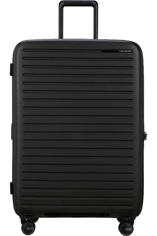 suitcase with sleek finish-Samsonite Upscape Spinner 75 Large Suitcase with expansion