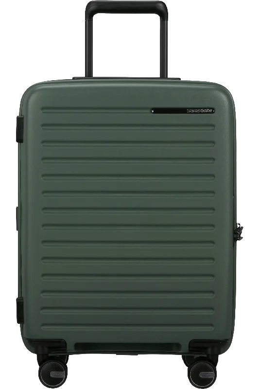 suitcase with strong frame-Samsonite Upscape Spinner 55 Cabin Suitcase with expansion