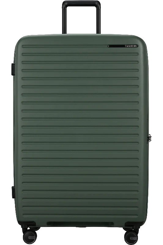 suitcase for small apartments-Samsonite Upscape Spinner 75 Large Suitcase with expansion