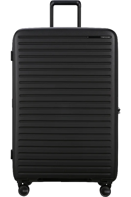 suitcase for group travel-Samsonite Upscape Spinner 75 Large Suitcase with expansion