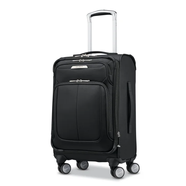 suitcase with extra zippers-Samsonite Solyte DLX Carry-On Spinner