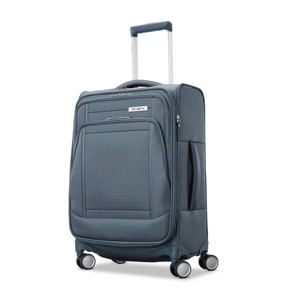 suitcase with extra zippers-Samsonite UpLIFT Softside Carry-On Spinner