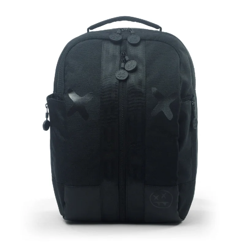 Backpacks with breathable back-Steve Aoki Official FŪL Fang SAFB Black Backpack