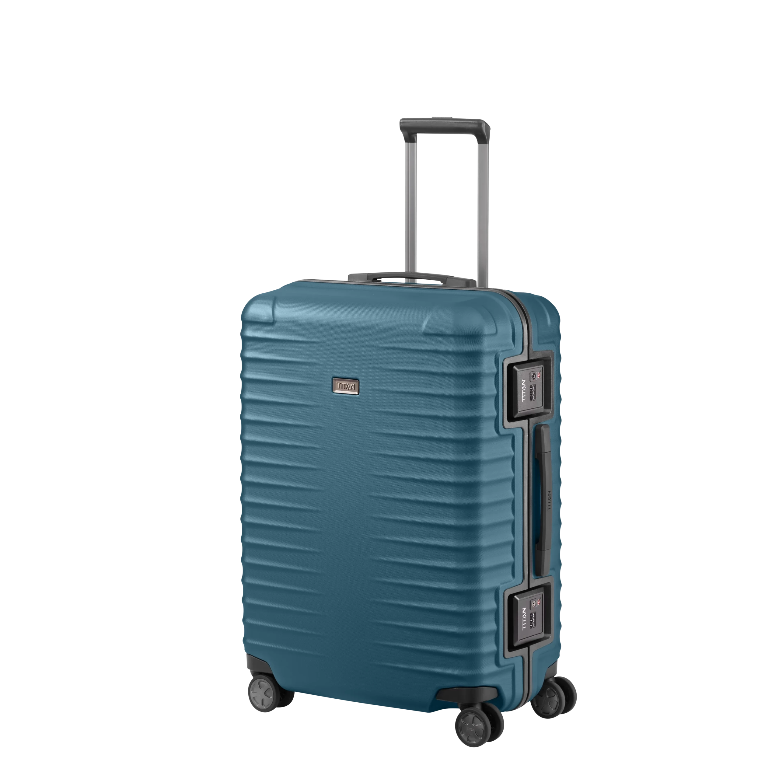 suitcase with soft fabric-Titan Litron Frame M