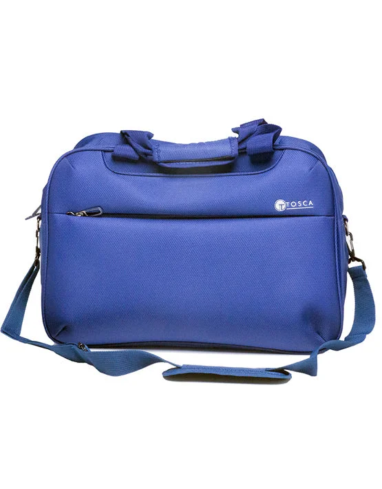 Tote Bag for commuters-TOSCA- SO LITE 3.0 ON BOARD TOTE | NAVY