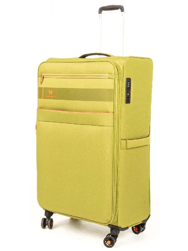 suitcase for checked baggage-Vittorio E-Lite Softcase Spinner (LARGE)