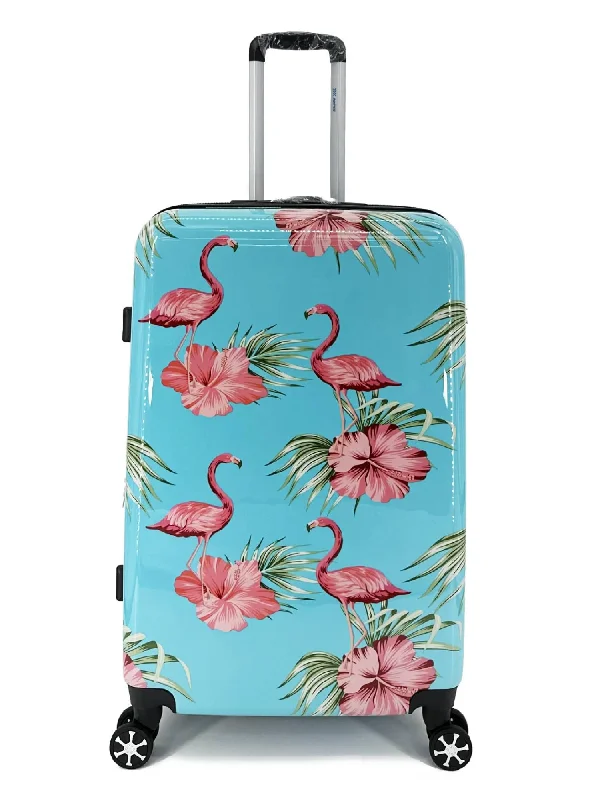 suitcase for outdoor trips-Xpress Hardside Printed Luggage (0028) (LARGE)