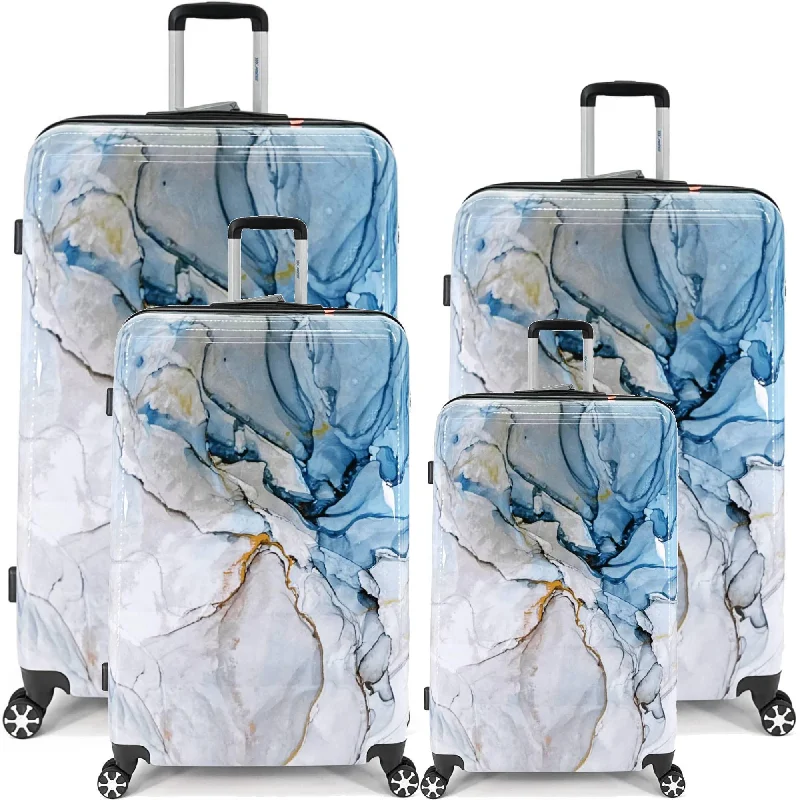 suitcase lost and found-Xpress Hardside Printed Luggage (0028) (SET)