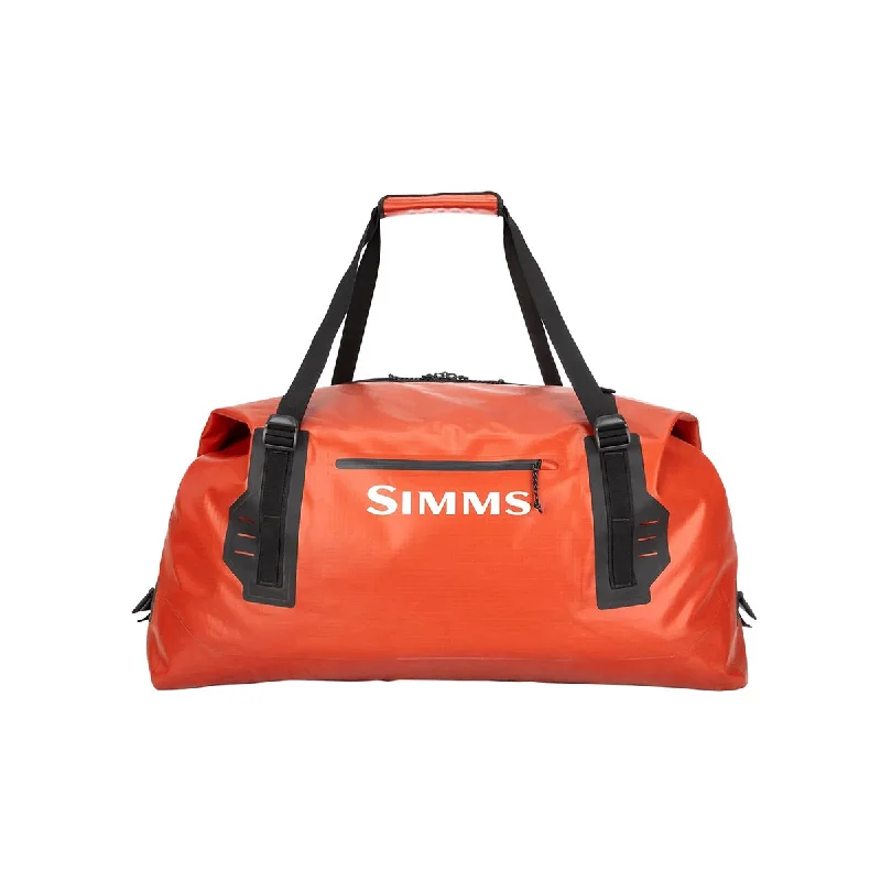 Duffel Bag with back strength-Simms Dry Creek Duffel Large 200L Simms Orange