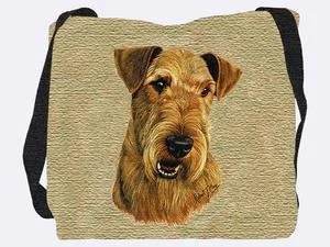 Tote Bag personalized-Airedale Tote Bag - 17 X 17 Tote Bag