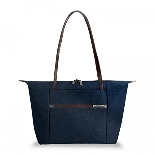 Tote Bag with tribal print-Briggs & Riley Kinzie Street Horizontal Tote, Navy