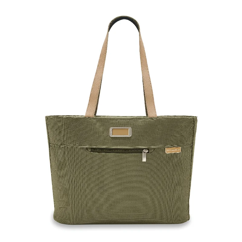 Tote Bag lightweight canvas-Briggs & Riley NEW Baseline Traveler Tote Bag