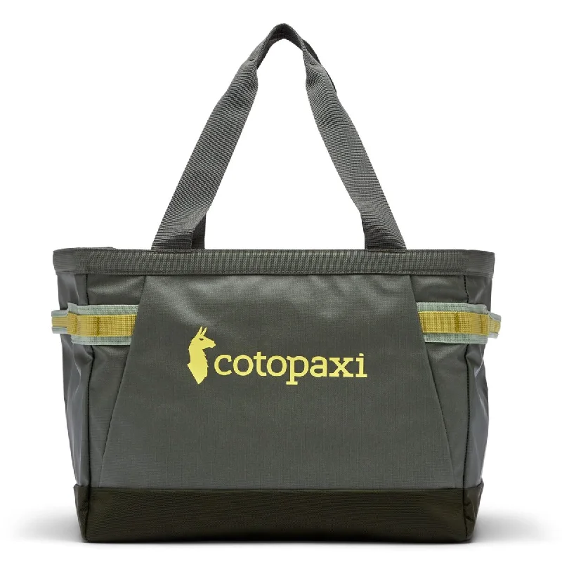 Tote Bag with matte finish-Cotopaxi Allpa 30L Gear Hauler Tote - Fatigue/Woods