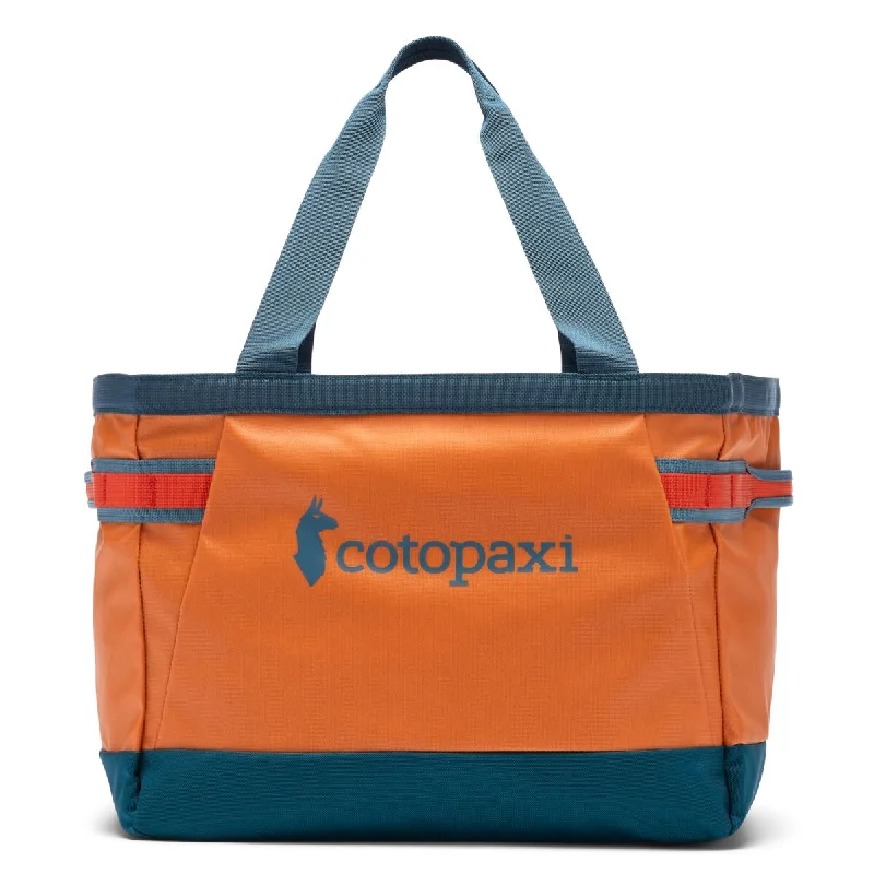 Tote Bag embroidered-Cotopaxi Allpa 30L Gear Hauler Tote - Tamarindo/Abyss