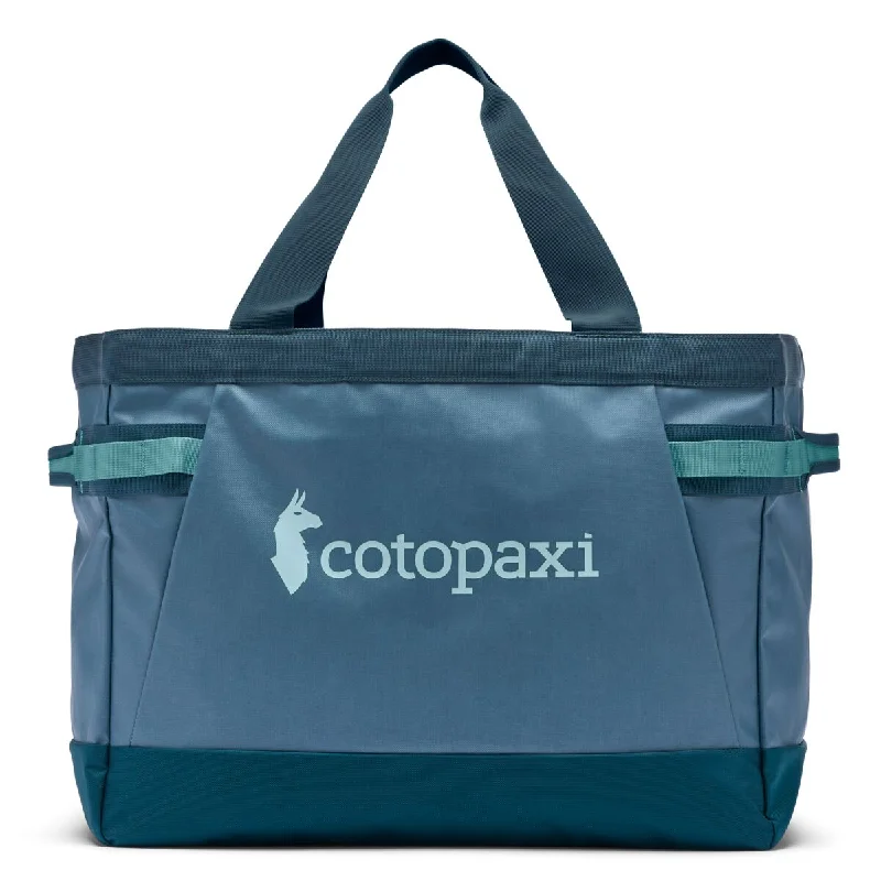 Tote Bag for music festivals-Cotopaxi Allpa 60L Gear Hauler Tote - Blue Spruce/Abyss