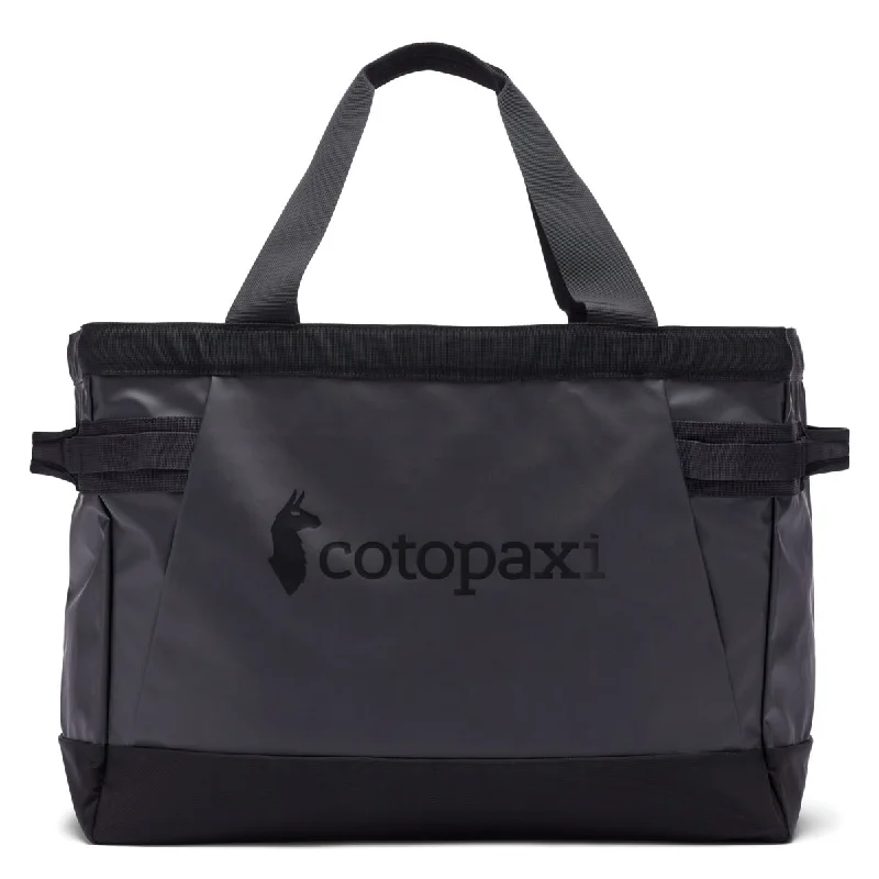 Tote Bag with hidden pocket-Cotopaxi Allpa 60L Gear Hauler Tote - Cotopaxi Black