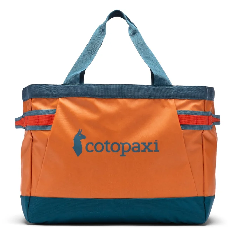 Tote Bag for daily essentials-Cotopaxi Allpa 60L Gear Hauler Tote - Tamarindo/Abyss