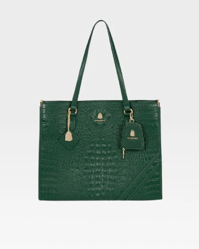 Tote Bag insulated-Apollo 2 Tote Bag in Emerald Green