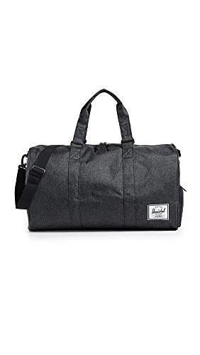 Duffel Bag for medium items-Herschel Novel Duffel Bag, Black Crosshatch, Classic 42.5L