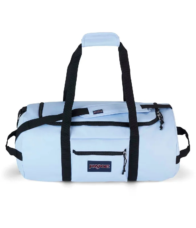 Duffel Bag with bottom slots-JanSport SuperBreak Away Duffel 60L - Hydrangea